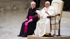 Pope Francis audience with members of the Italian tennis and padel federation May 06-2023