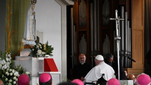 Pope Francis - Holy Rosary prayer-Chapel of Apparitions - Sanctuary of Our Lady of Fatima