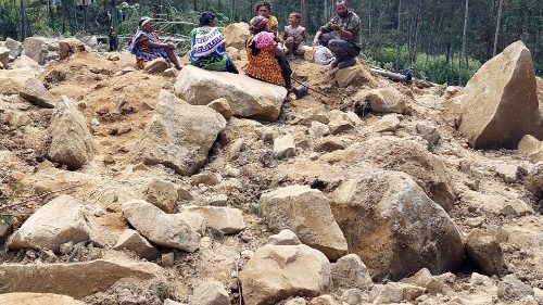 O pesar do Papa pelo deslizamento de terra devastador em Papua Nova Guiné