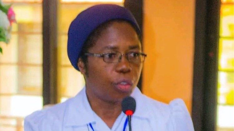 Irmã Rita Yamba, Filha de São Paulo, vice-presidente nacional da Conferência dos Superiores Maiores da RD Congo (Cosuma)