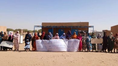 Foto de No deserto sem futuro, o protesto de um grupo de refugiados no Níger