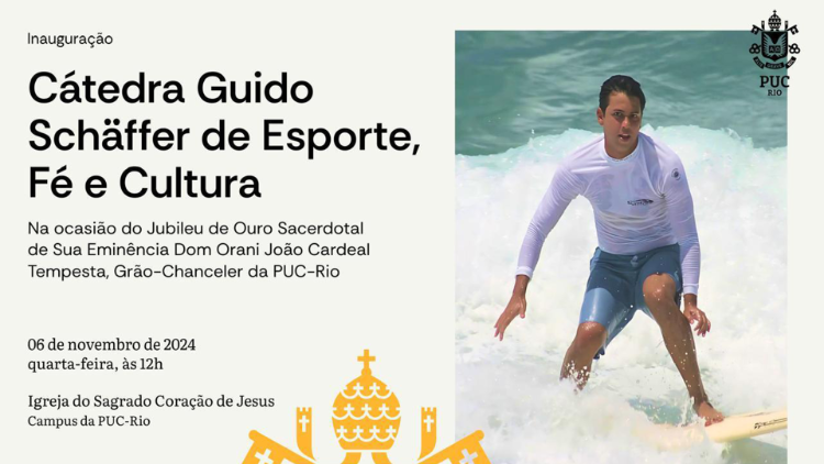 PUC-Rio cria a “Cátedra Guido Schäffer de Esporte, Fé e Cultura”  