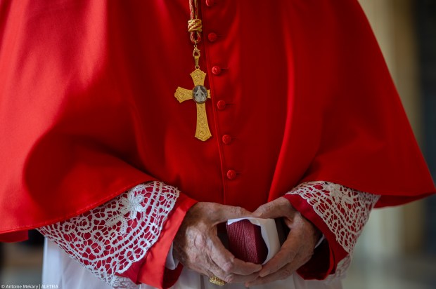 Newly elevated cardinal, Italian archbishop Agostino Marchetto