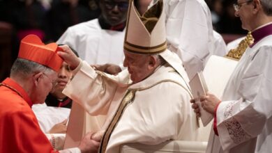 Foto de O Papa exorta os novos cardeais a ‘caminharem na estrada de Jesus’