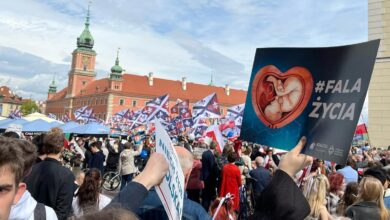 Foto de Polônia: 50 mil pessoas na Marcha Nacional pela Vida de Varsóvia