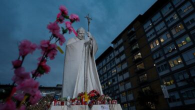 Foto de Papa no Gemelli: condição estável e melhora gradual com os tratamentos