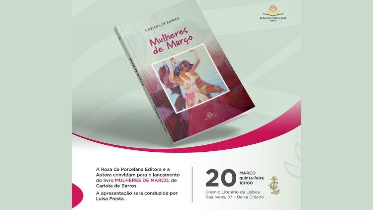 O livro  "Mulheres de Março" de Carlota de Barros